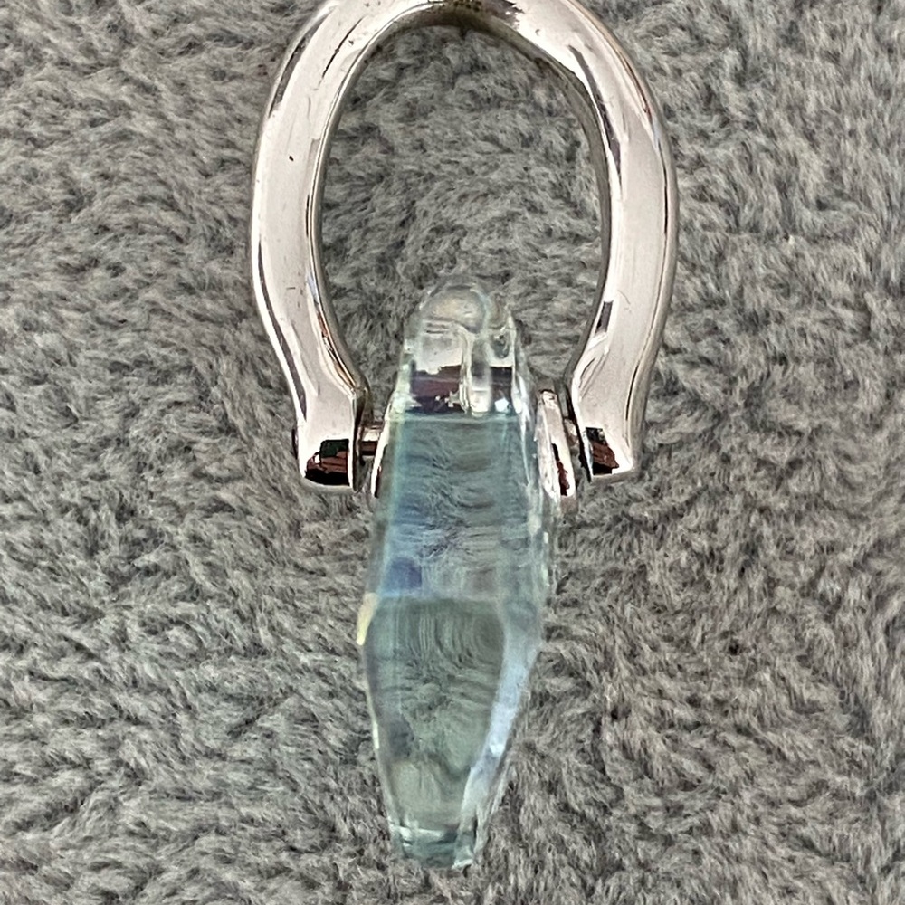 Swarovski Sterling Silver Crystal Pendant - Picture 2 of 5